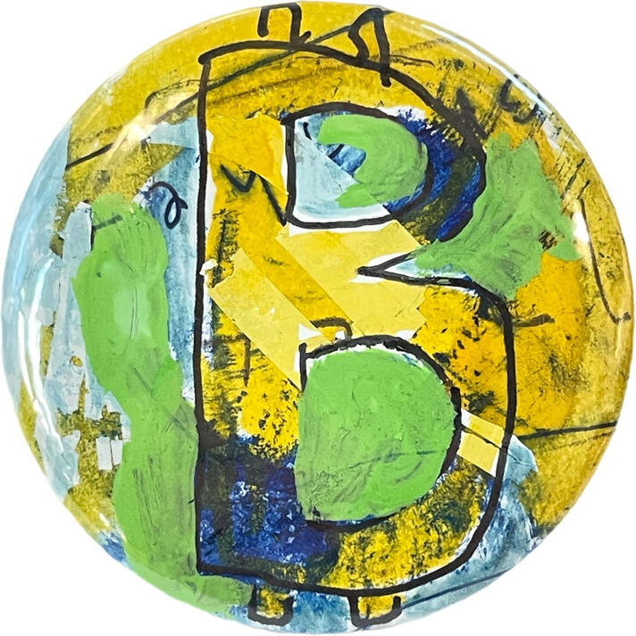 Bitcoin Button 7: $64 in BTC