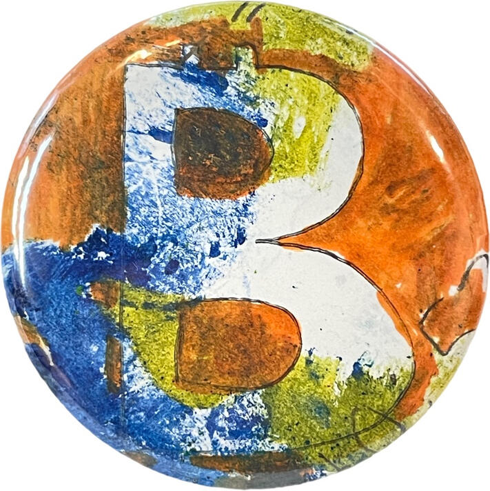 Bitcoin Button 4: $8 in BTC